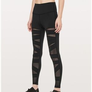 Lululemon wonderunder mesh tight